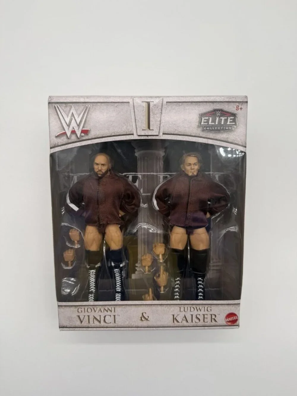 WWE Imperium Giovanni Vinci Ludwig Kaiser Elite Collection Set Mattel New Red